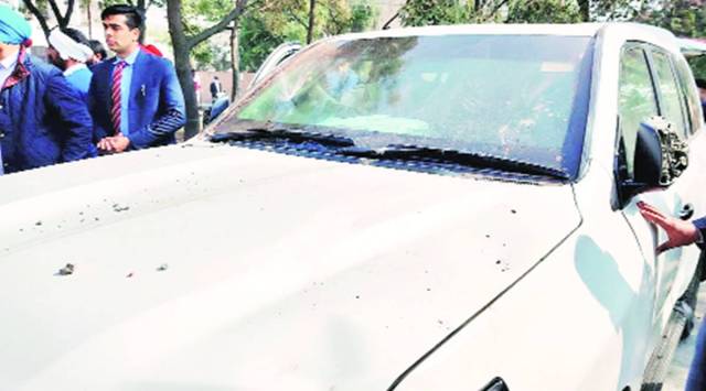 Cong-SAD members clash: 4 injured, ‘shots fired’; Sukhbir car attacked