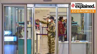 Covid lockdown, airfare, coronavirus lockdown, flight fares, flight fares fixed upper limit, covid 19 airlines ticket cost, indian express