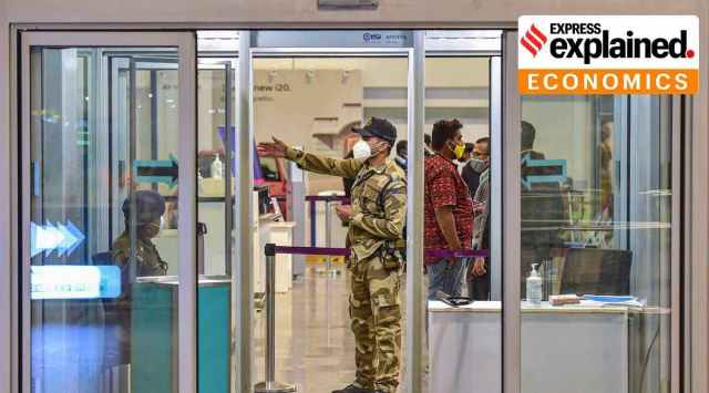 Covid lockdown, airfare, coronavirus lockdown, flight fares, flight fares fixed upper limit, covid 19 airlines ticket cost, indian express