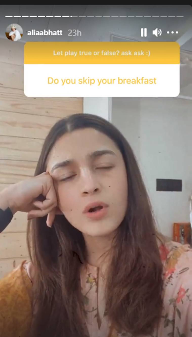 Alia Bhatt Opens Up On Her Two Favourite Foods Skipping Breakfast