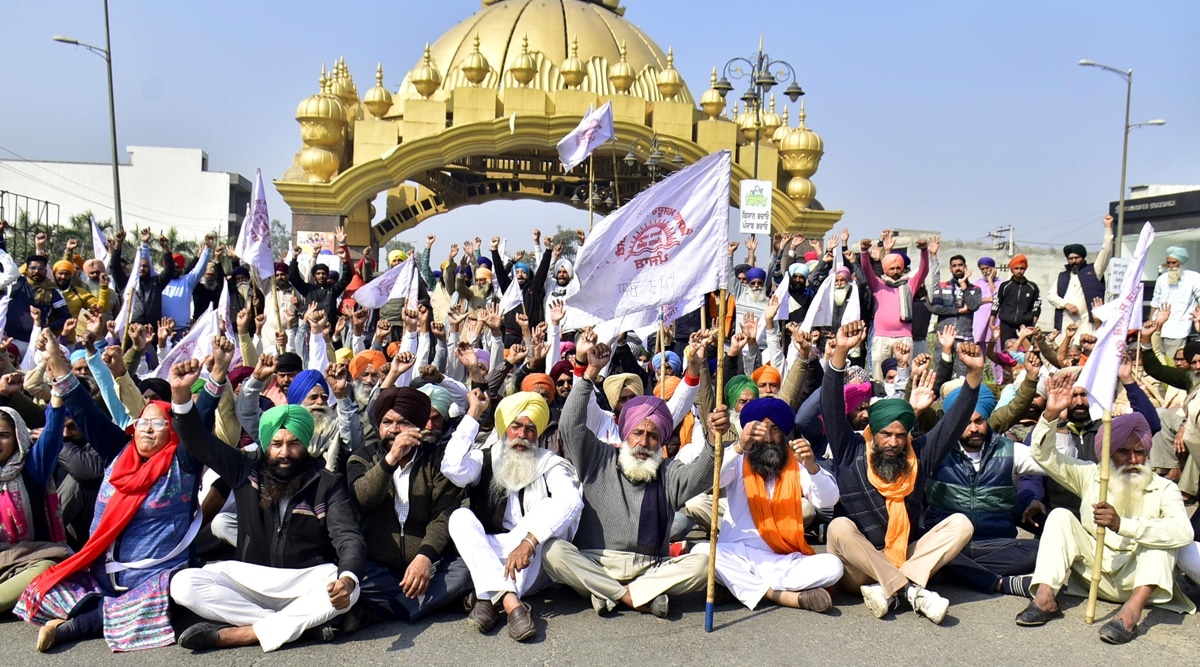 chakka jam, chakka jam news, punjab chakka jam, farmers road blockade, farmers protests, highway road blockade, farm laws 2020, Punjab news, Indian express
