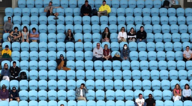 Foreign fans have been kept out of Australian Open this year. (Reuters)