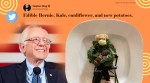 bernie mitten memes, bernie sanders, bernie mitten memes salad, bernie meme ediable salad, bernie meme food art, viral news, indian express