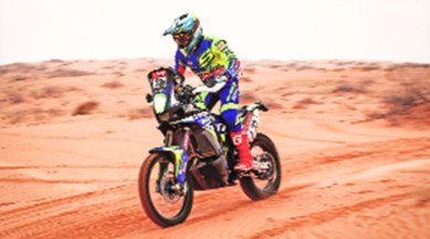 Harith Noah Indian biker