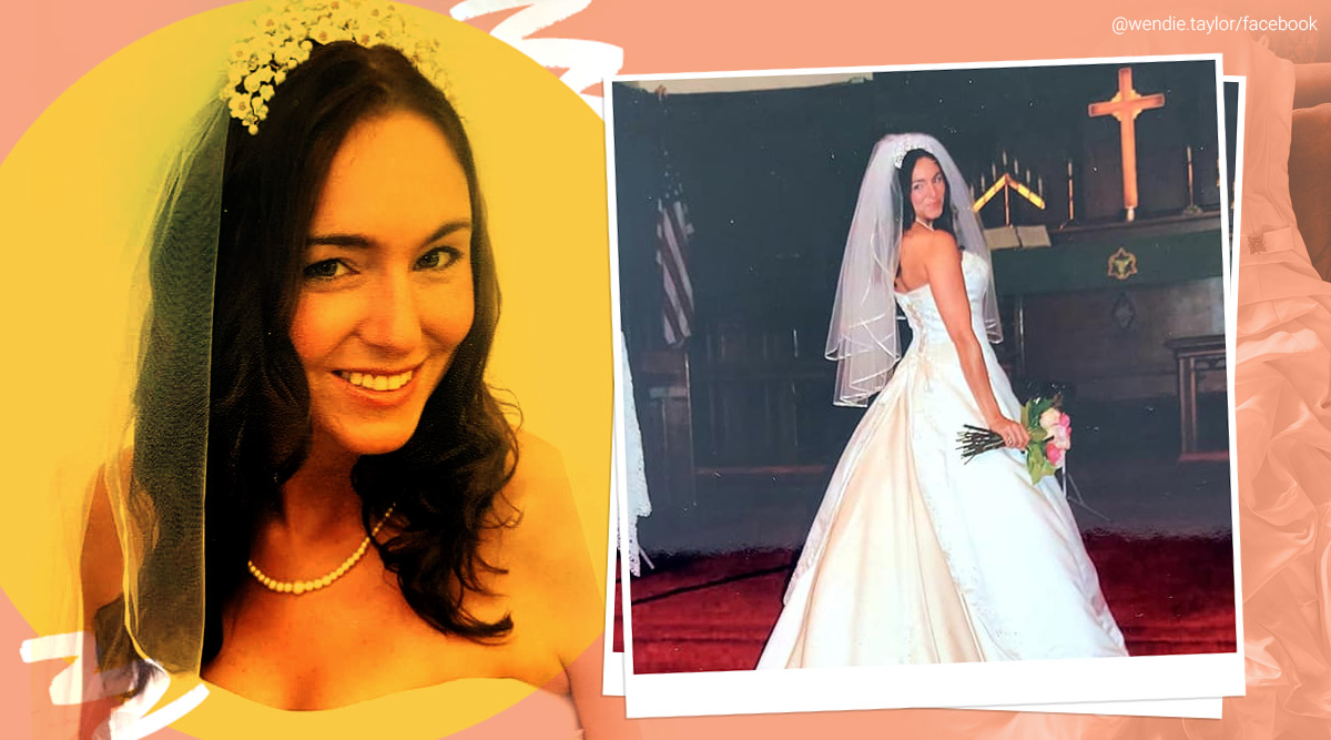 Woman discovers she has the wrong bridal dress 14 years after wedding