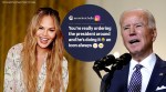 chrissy teigen, joe biden potus handle, potus chrissy teigen unfollow, potus twitter following, chrissy teigen potus breakup story, viral news, odd news, indian express