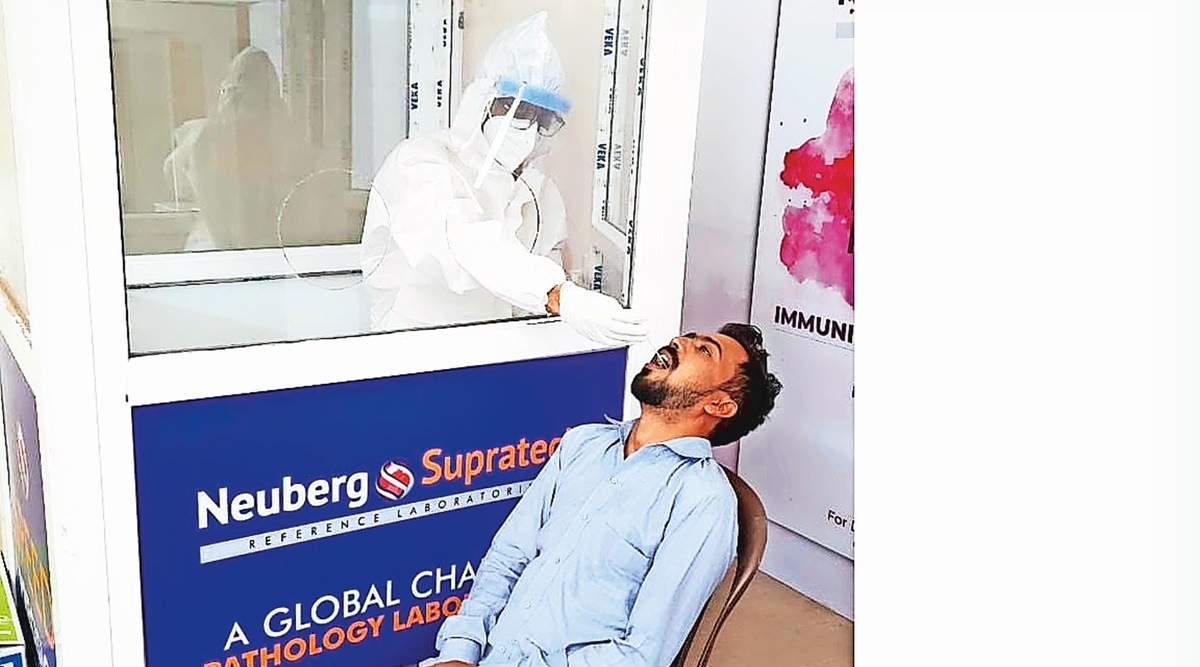 Covid test mandatory, Delhi entry, coronavirus cases, Delhi news, Indian express news