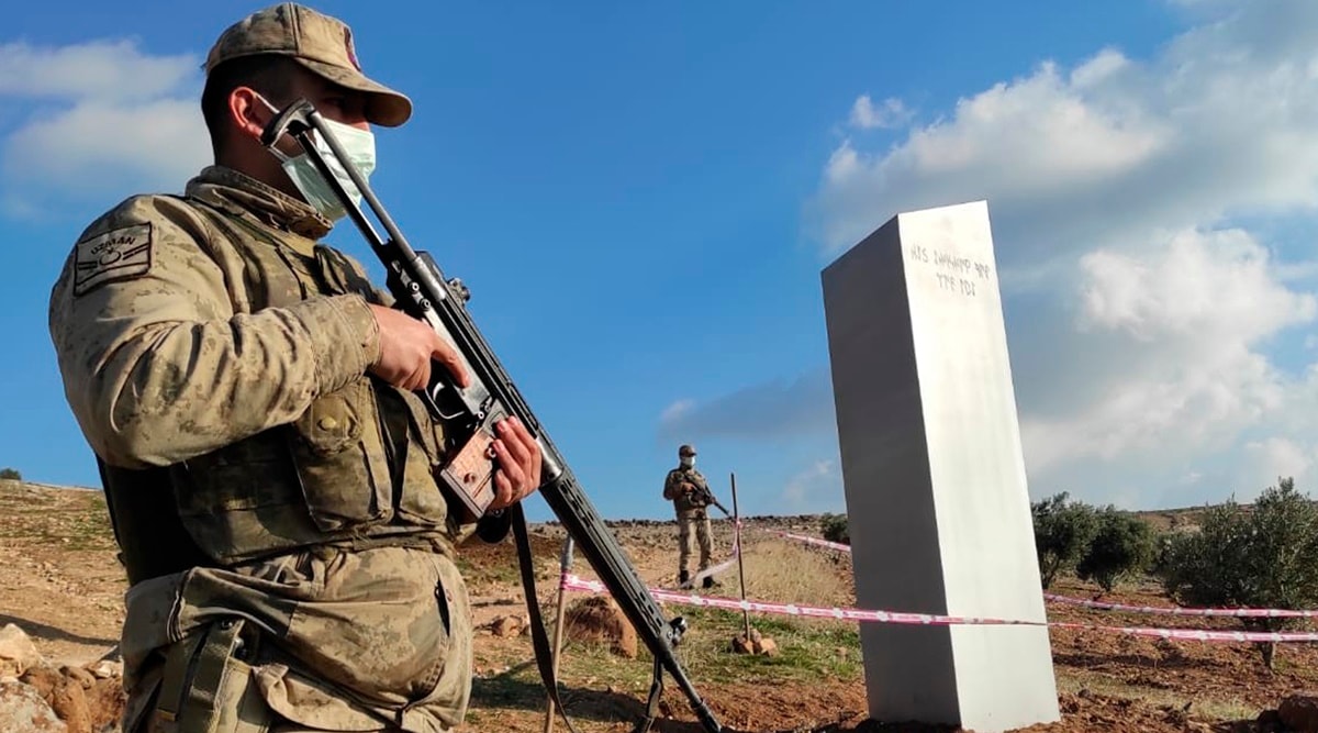 Turkey, Metal monolith mystery, silver monolith, mystery silver structure, monolith in Gobekli Tepe, monolith in Turkey UNESCO World Heritage site monolith disappearance, latest monolith in turkey, Monolith trend, Trending news, Indian Express news.