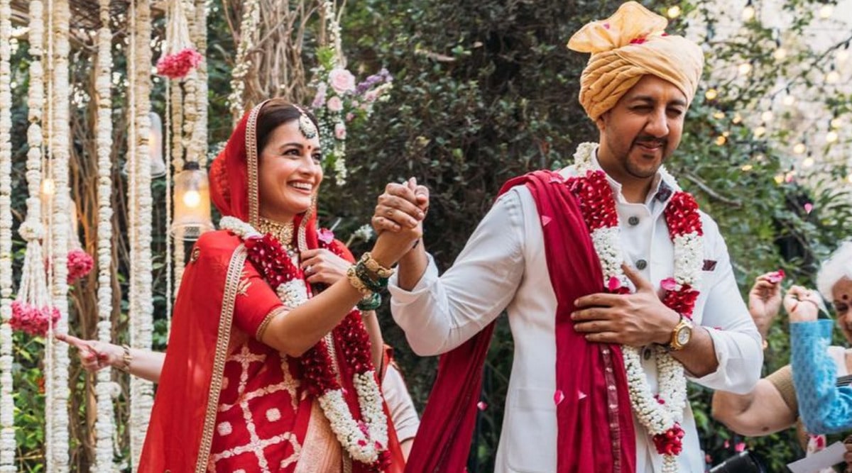 Dia Mirza shares wedding photos: 'Love is a full-circle that we call home'  | Bollywood News, The Indian Express