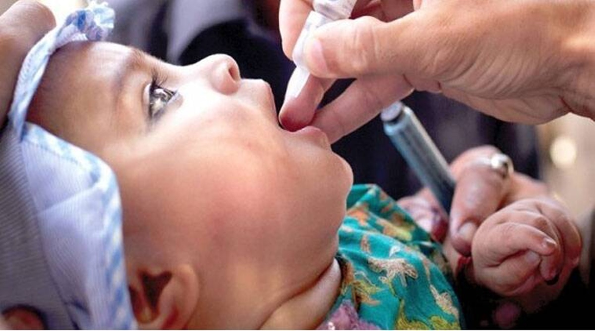 polio drops, children administered sanitiser, Nagpur news, Maharashtra news, Indian express news