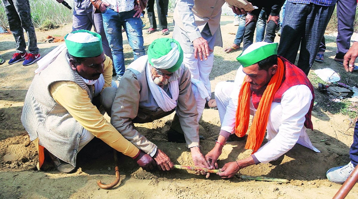 Rakesh Tikait, BKU leader, Darshan Pal, Farmers protest, farmers chakka jam, indian express news