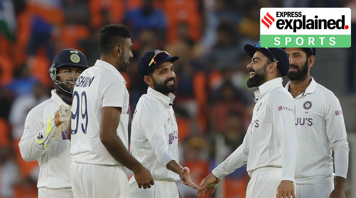 India vs England: During the third Test in Motera (Twitter/@BCCI)