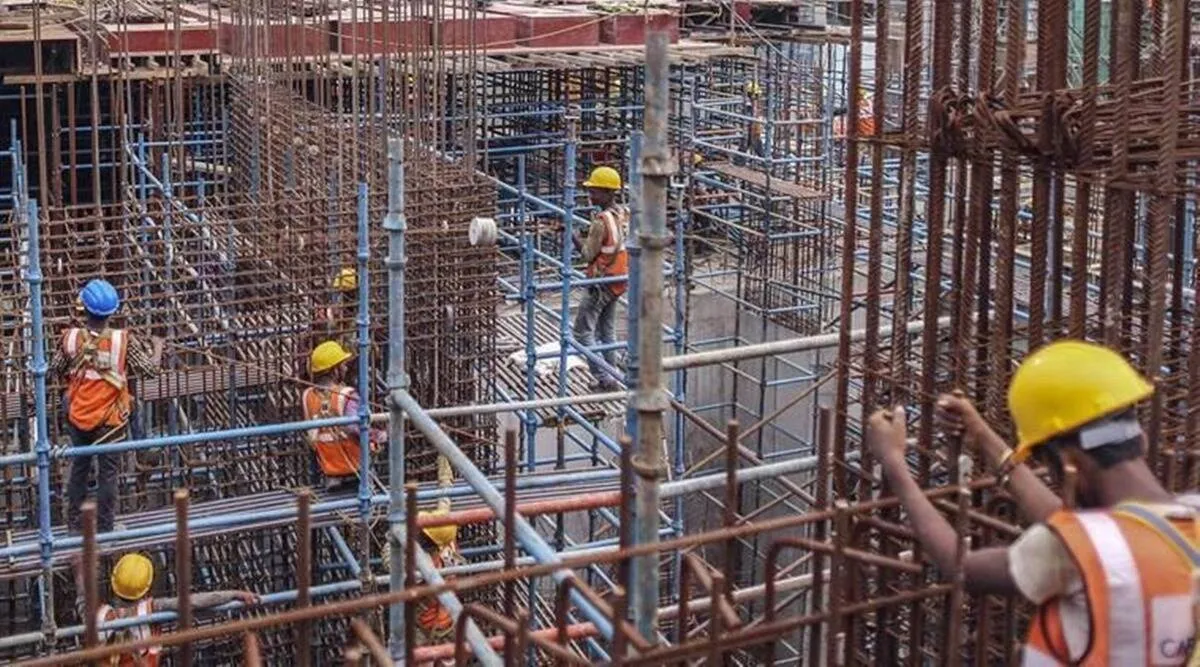Delhi construction worker, Delhi government, Manish Sisodia, Delhi news, Indian express news