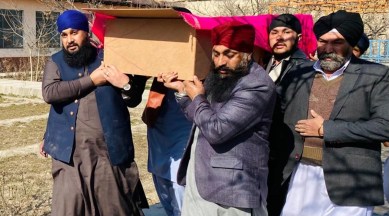 Kabul attack, Sikhs, terror attack, afghanistan gurdwara attack, Sri Guru Har Rai Sahib Gurdwara, Afghanistan news, indian express news