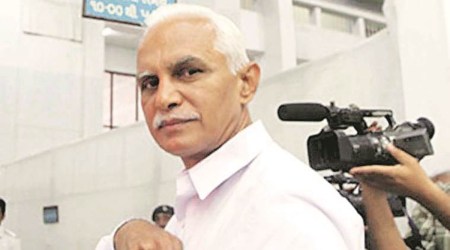 Kanu Kalsariya. The conviction comes around a week after Kalsariya was acquitted in a case of alleged assault on police during his agitation against a proposed cement plant of Nirma in Mahuva taluka of Bhavnagar. (File)
