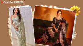kiara advani madhuri dixit, kiara advani manish malhotra, madhuri dixit, manish malhotra, indian express, indian express news
