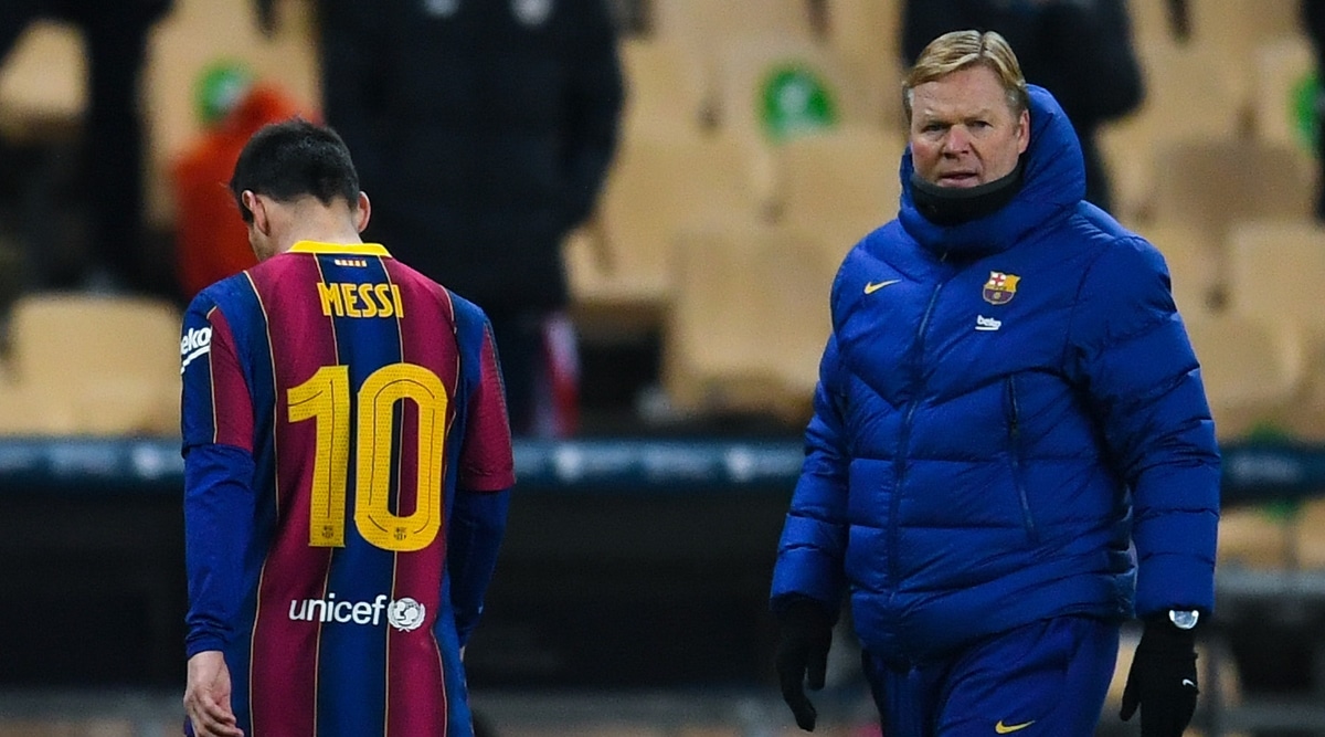 Show more respect to Lionel Messi&#39;: Ronald Koeman after contract leak | Sports News,The Indian Express