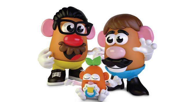 This photo provided by Hasbro shows the new Potato Head world. (Hasbro via AP)