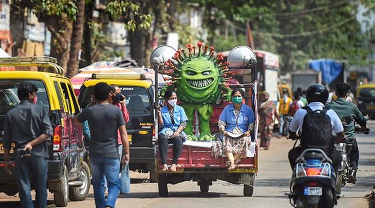 Coronavirus in Maharashtra: As many as 17,500 people were fined for not wearing a mask in public places in Mumbai in the last 3 days. 