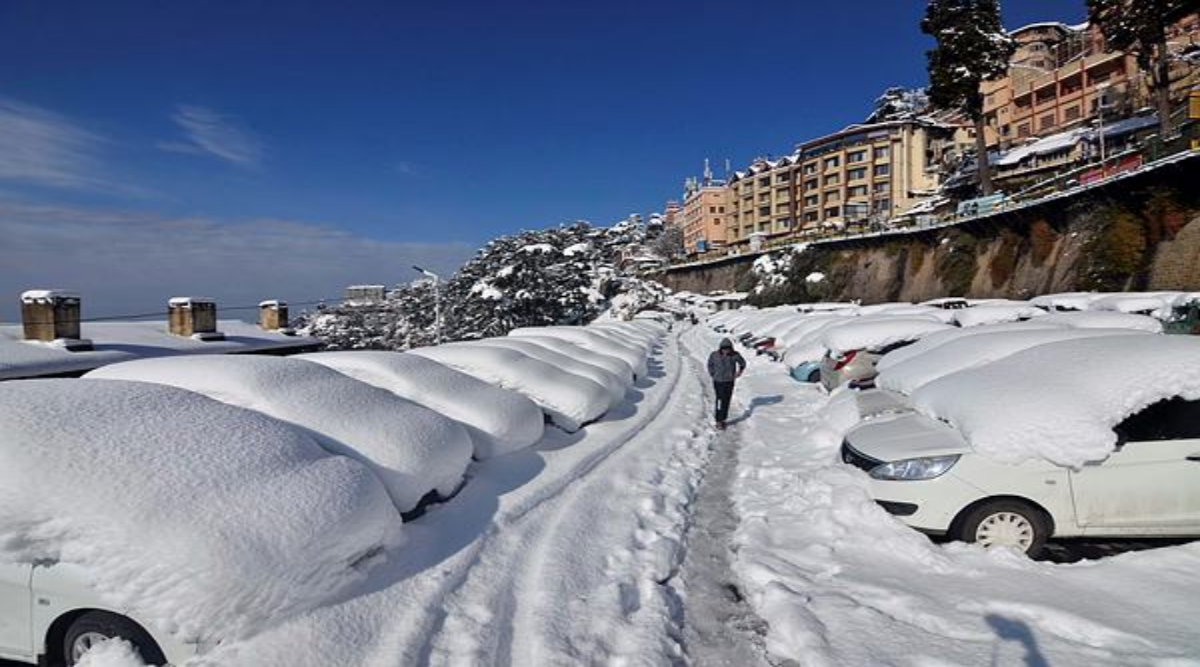 Shimla snow, weather
