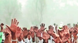 Rakesh Tikait, kisan mahapanchayat in haryana, rakesh tikait mahapanchayat, farmers protest, indian express news