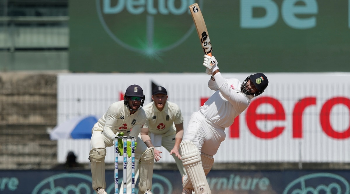 Rishabh Pant in action against England (Source: BCCI)
