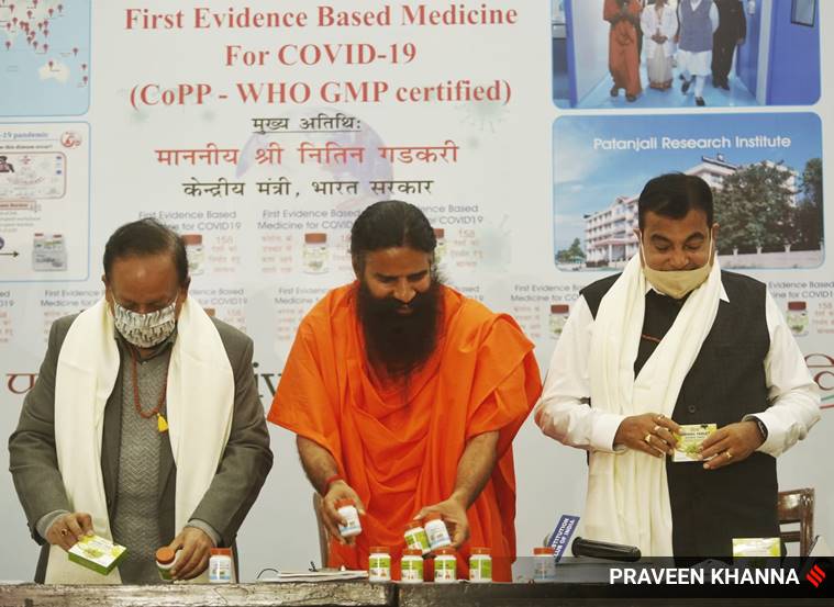 Coronil has received AYUSH certification as per WHO norms: Patanjali