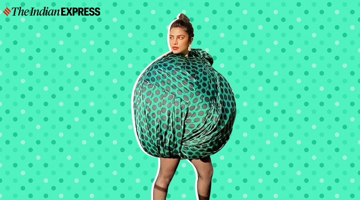 priyanka chopra green ball dress Meet the designer of Priyanka Chopra's green dress that sent the internet into a tizzy