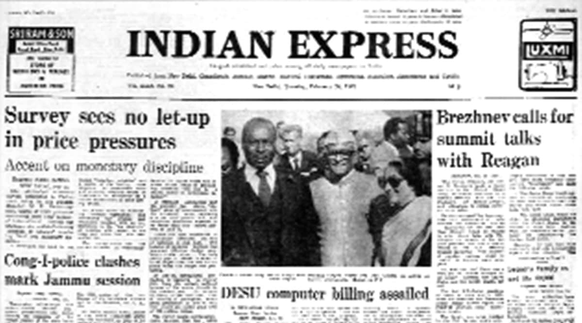 Leonid Brezhnev, Soviet union, US, Afghan problem, Cold war, Ronald Reagan, UN Security Council, Moscow, Indian express news