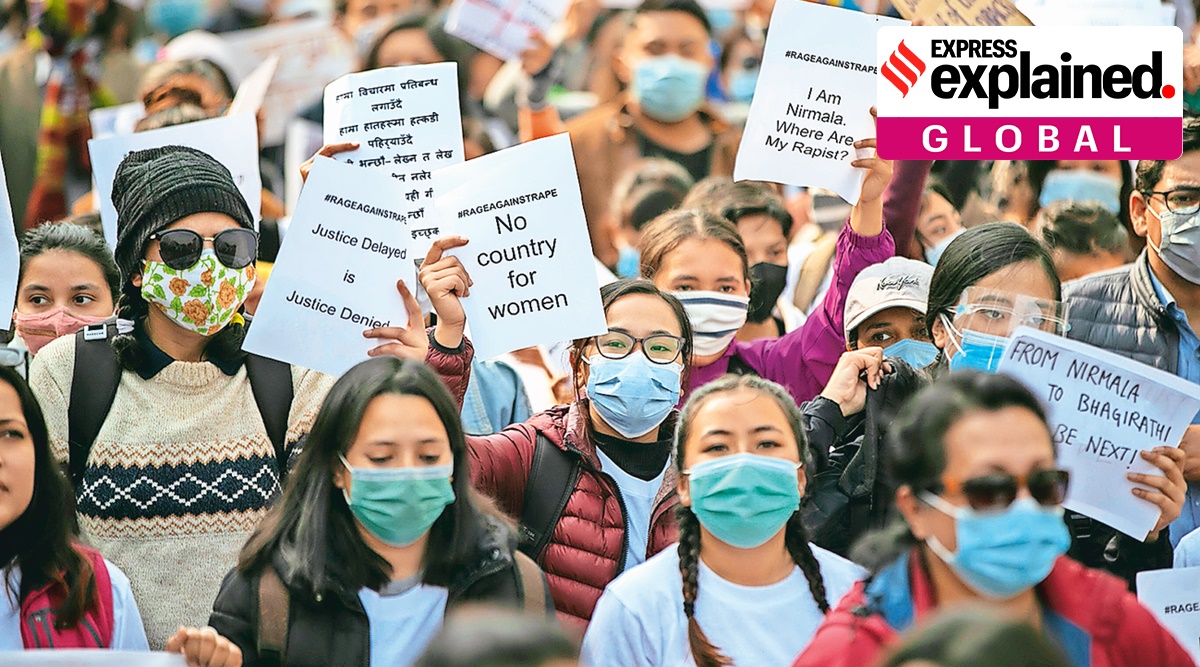 Nepal women rights, Nepal proposed restriction for Women, Nepal women protest, foreign travel restrictions for women, Nepal news, Indian express news