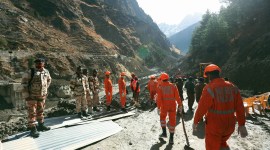 Uttarakhand flash floods, villages cut-off, Raini village, Rescue officials, Uttarakhand rescue operation, Uttarakhand news, Indian express news