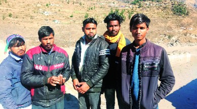 hydro power project site, NTPC workers, Uttarakhand flash flood, survivors, Uttarakhand news, Indian express news