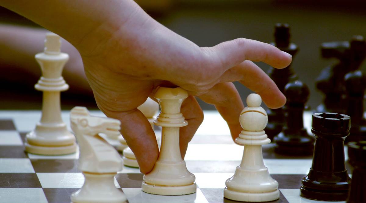 kids playing chess