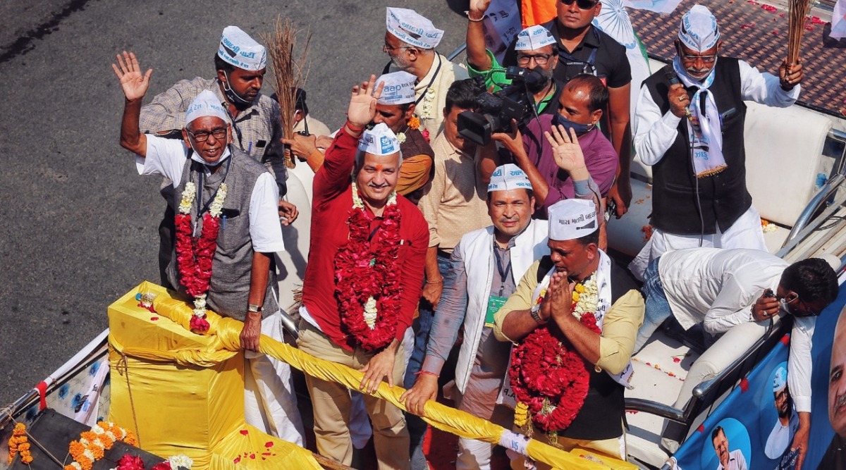 Image result for गुजरात निकाय चुनाव में AAP ने अहमदाबाद में दिल्ली मॉडल लाने का किया वादा