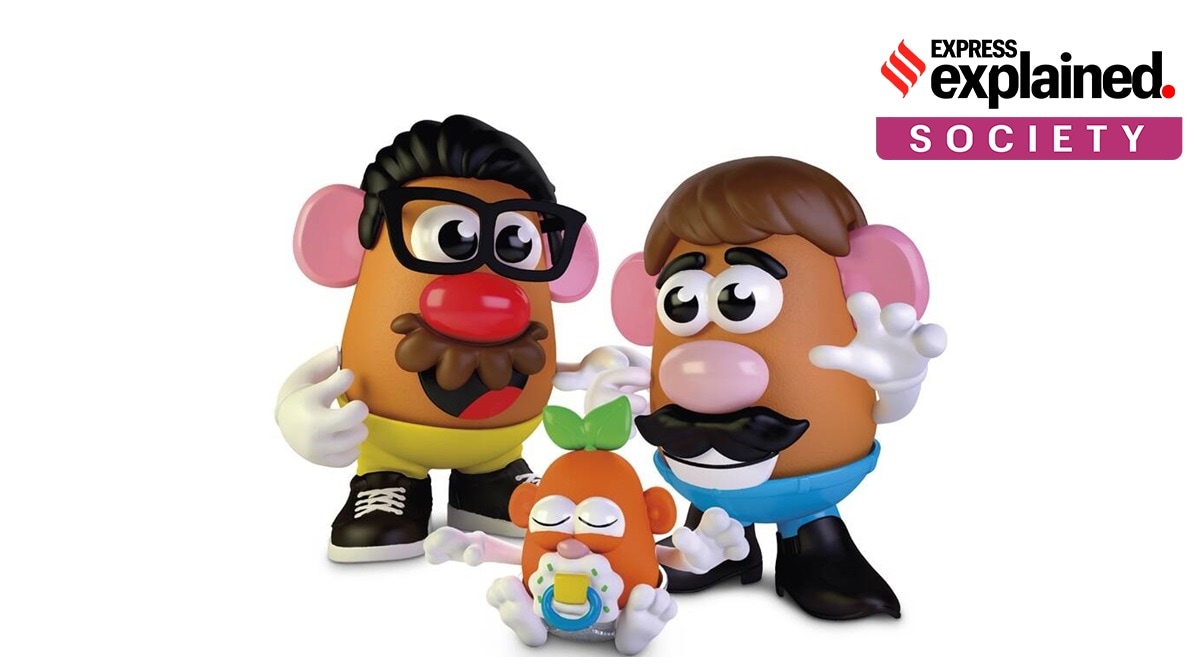 This photo provided by Hasbro shows the new Potato Head world. (Hasbro via AP)
