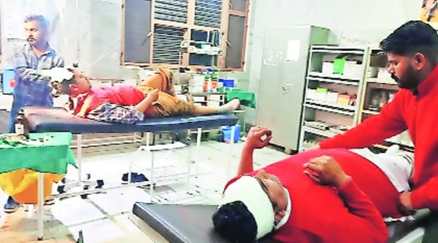 punjab polls, punjab civic polls, punjab voting, punjab violence, punjab news, indian express news