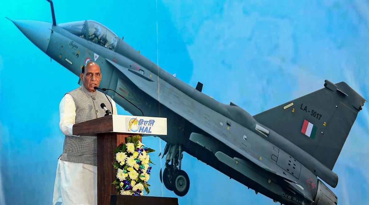 Air Force Chief, RKS Bhadauria, India Air Force Chief, Tejas aircrafts, HAL, Ministry of Defence, Make in India, Hurun Global Unicorn List 2020, Shripad Naik, India Arms Export, Indian express, Indian express opinion