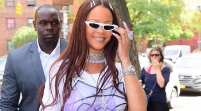 rihanna, ganesh pendant