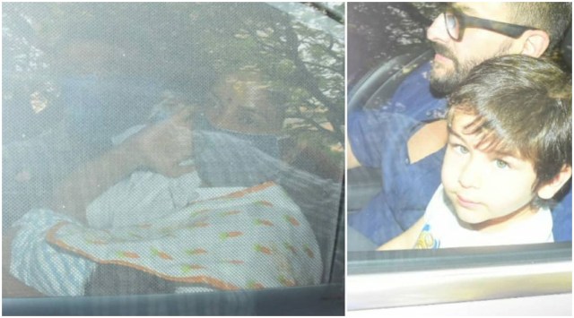 First pictures of Kareena Kapoor and Saif Ali Khan's second son are out. (Photo: The Viral Bollywood News/Instagram)