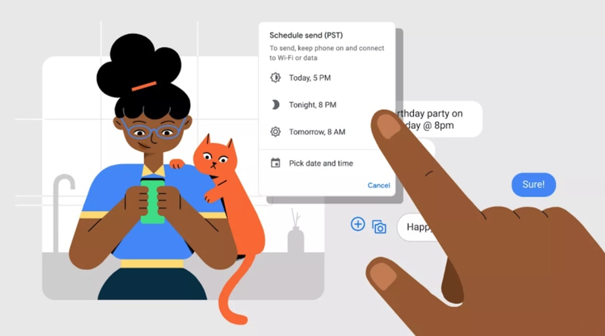 google new feature, google password checup, google schedule send message, google talkback new feature, google maps dark mode, google assistant new features, google android auto new features, how to use dark mode on google maps