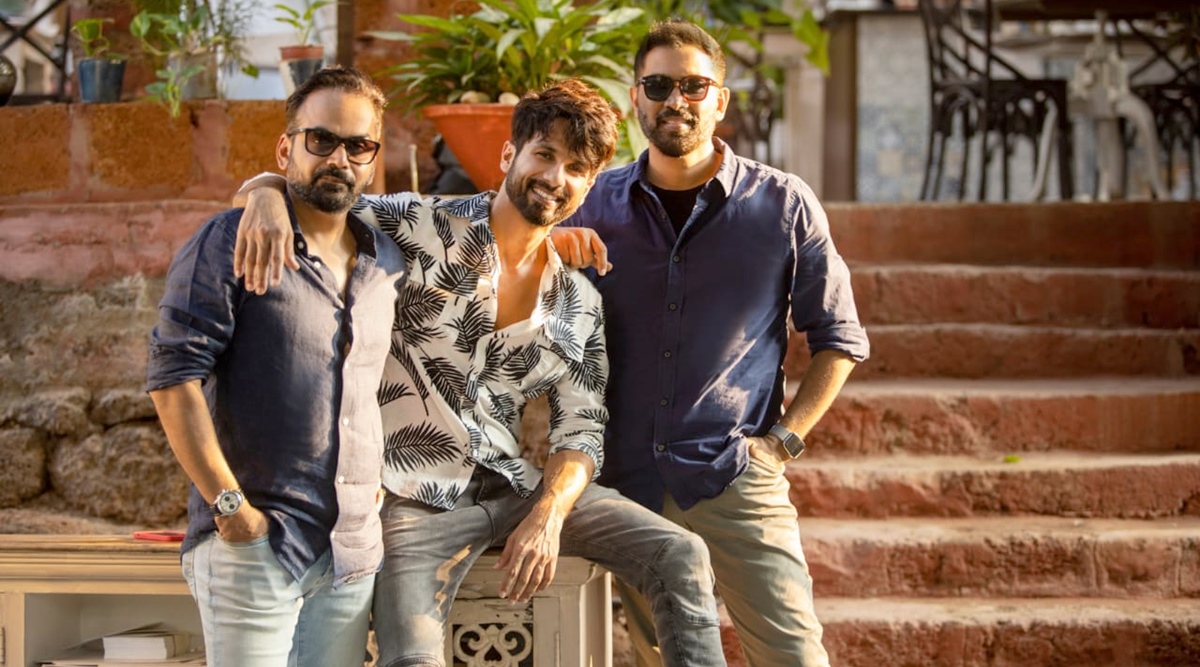 shahid kapoor with raj and dk