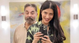 shruti haasan kamal haasan photos