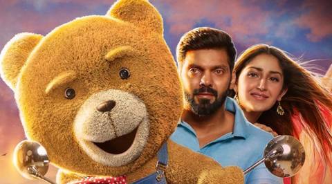 Teddy movie review: Arya, Sayyeshaa and the teddy bear are let down by  Shakti Soundar Rajan | Entertainment News,The Indian Express