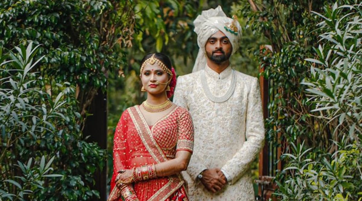 Jaydev Unadkat gets married to fiancee Rinny in 'intimate ceremony' in  Gujarat | Cricket News, The Indian Express