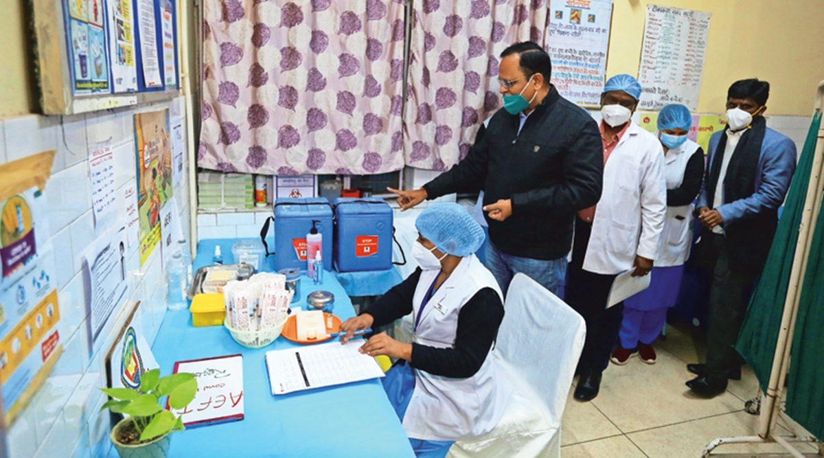 Covid vaccination drive, Coronavirus vaccination second phase, Covid cases, Covaxin, Indian express news
