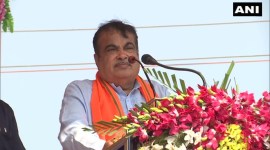 Transport Minister Nitin Gadkari, Nitin Gadkari rally, Tajpur, Mamata Banerjee, Nitin Gadkari rally in west bengal, Trinamool Congress government, nandigram, india news, indian express