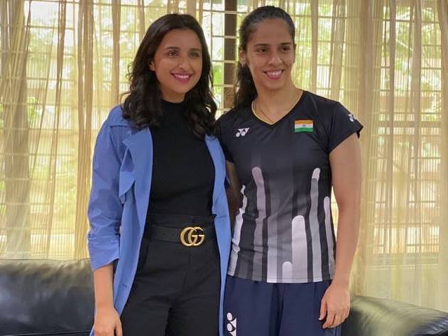 parineeti chopra with saina nehwal