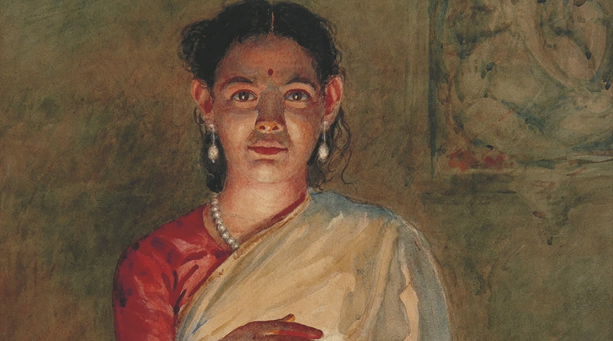 S L Haldankar 1882-1968 Glow of Light - watercolour on paper 1952 (Courtesy: Pundole Art Gallery)