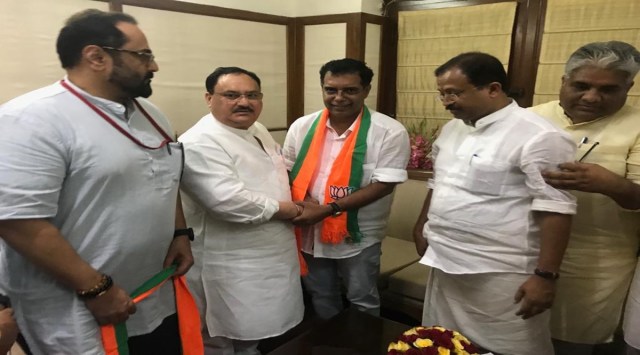 AP Abdullakutty was promoted as the national vice-president of the party in September, 2020 and is seen as it's most prominent Muslim face in Kerala. 
 (Twitter: @ANI)