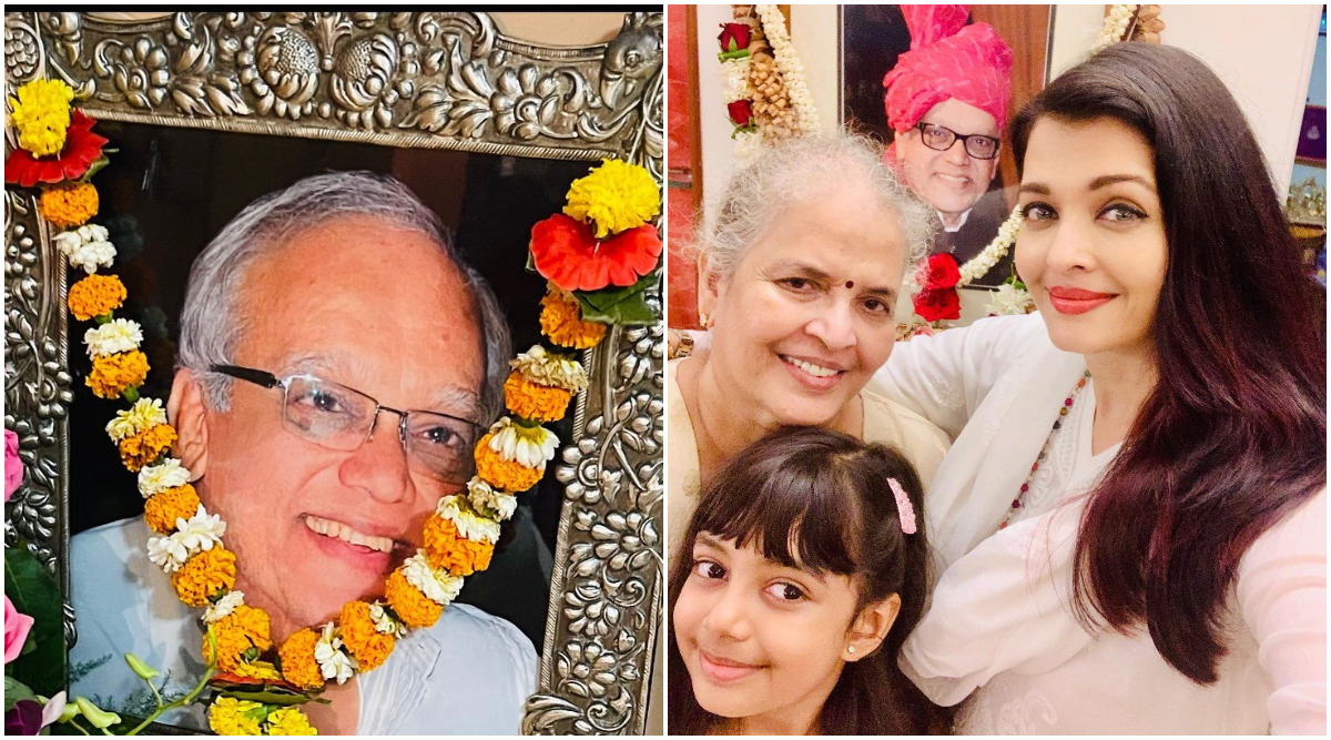 Aishwarya Rai pens remembrance post for dad Krishnaraj Rai, shares photo  with daughter Aaradhya, mom Brinda | Entertainment News,The Indian Express